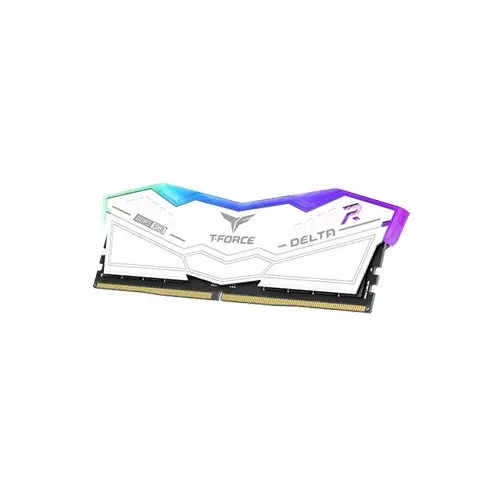 TEAM T-FORCE DELTA RGB 32GB (2x16GB) 6000MHz DDR5 CL30 White Gaming Desktop RAM-2