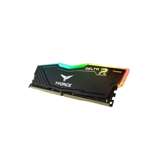 Team Delta RGB 8GB DDR4 CL16-18-18-38 3200MHz Desktop RAM - 1