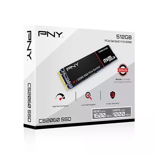 PNY CS2060 M.2 NVMe 512GB SSD