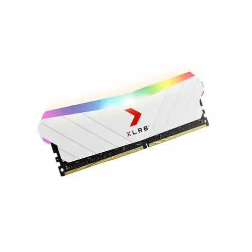 PNY XLR8 GAMING RGB 8GB DDR4 3600MHz DESKTOP RAM (WHITE) - 1
