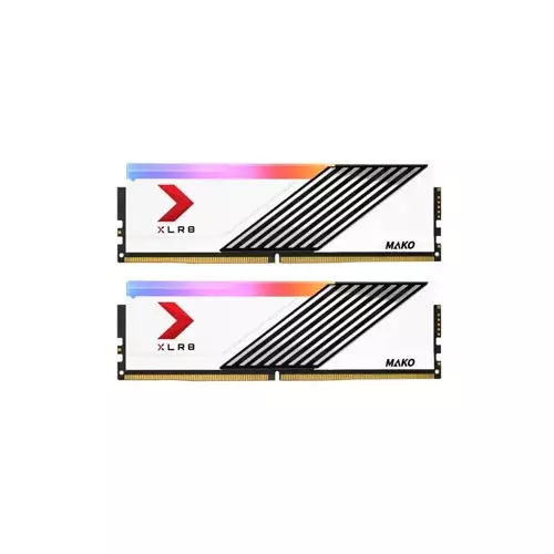 PNY XLR8 Gaming MAKO 16GB DDR5 6000MHz Desktop RAM - White