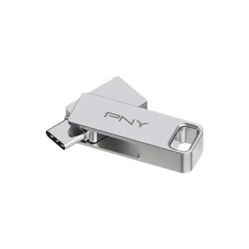 PNY DUO LINK 64GB USB 3.2 Gen 1 Type-C Type-A Dual Pen Drive