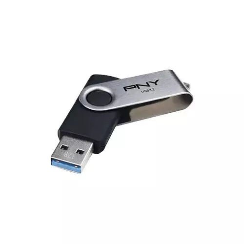 PNY Turbo Attache R 128GB USB 3.2 Metal Pen Drive-1