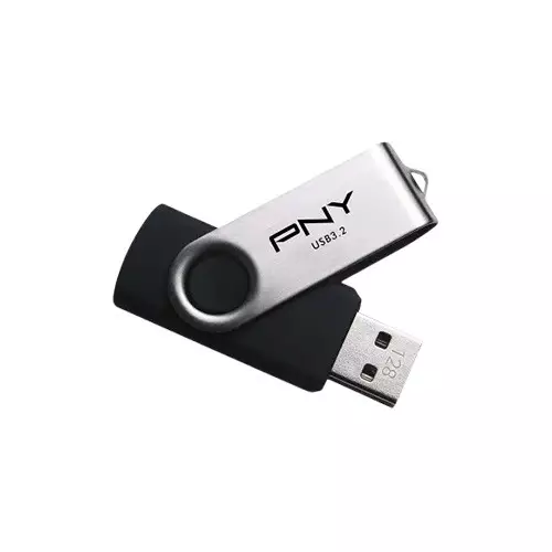 PNY Turbo Attache R 128GB USB 3.2 Metal Pen Drive