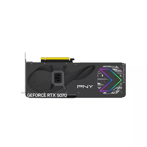 PNY NVIDIA GeForce RTX 5070 ARGB EPIC-X RGB OC Triple Fan GDDR7 Graphics Card-gallery-2