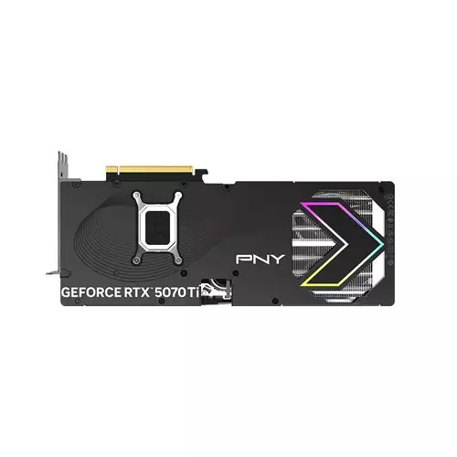 PNY GeForce RTX 5070 Ti ARGB Triple Fan Plus OC 16GB GDDR7 Graphics Card-4