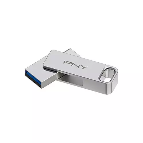 PNY Duo Link 256GB USB 3.2 Type-C Dual Pen Drive-1