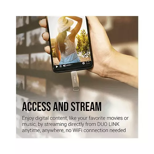 PNY Duo Link 256GB USB 3.2 Type-C Dual Pen Drive-gallery-3