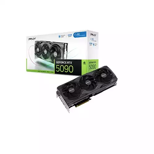 PNY GeForce RTX 5090 32GB OC Triple Fan GDDR7 Graphics Card