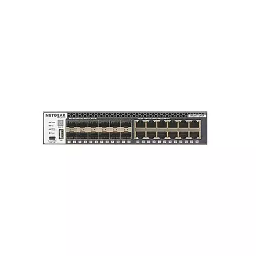 Netgear M4300-12X12F (XSM4324S ) 24-Port Stackable Half-Width Managed Switch - 1