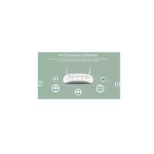 TP-Link TD-W8961N Single Band 300 Mbps Wi-Fi Router - 3