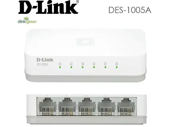 D-Link DES-1005A 5-Port 10/100 Switch