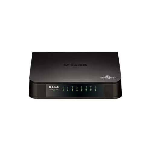 D-Link DES-1016A 16-port 10/100M Unmanaged  Desktop Switch