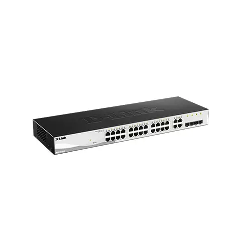 D-Link DGS-1210-28 24-Port 10/100/1000 Smart Gigabit Switch-gallery-1
