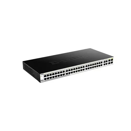 D-Link DGS-1210-52 48-port Gigabit Switch with 4 SFP Ports