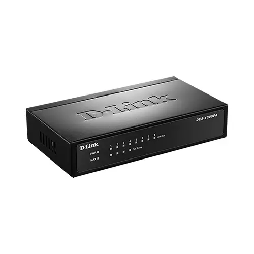 D-link DES-1008P 8-Port Desktop Switch-gallery-1
