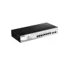D-Link DGS-1210-10P 08 Port Gigabit Smart Switch With 02 Port SFP-1