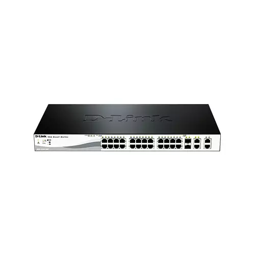 D-Link DES-1210-28P 24 Port 10/100 POE Smart Switch