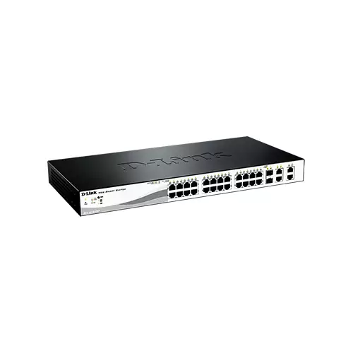D-Link DES-1210-28P 24 Port 10/100 POE Smart Switch-gallery-1