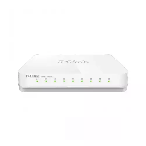 D-Link DGS-1008A 8-Port Gigabit Easy Desktop Switch