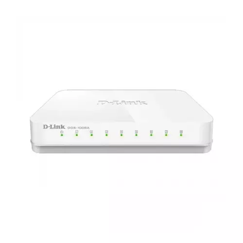 D-Link DGS-1008A 8-Port Gigabit Easy Desktop Switch