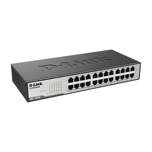 D-Link DES-1024D 24-Ports Fast Ethernet Unmanaged Rack Mount Switch-gallery-2