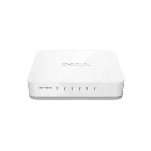 DLINK DGS-1005C 5 PORT 10/100/1000 MBPS UNMANAGED SWITCH