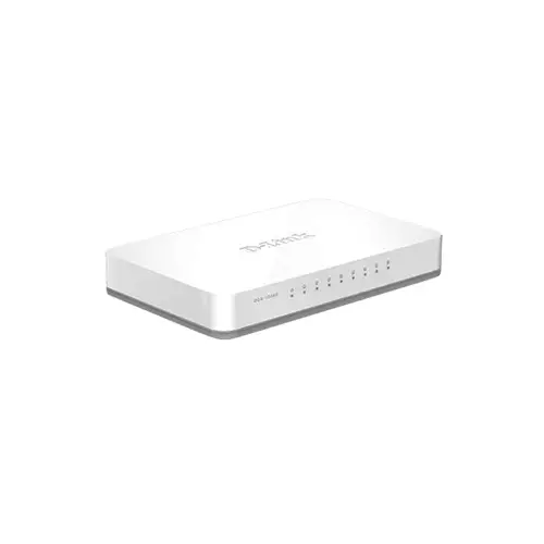 D-LINK DGS-1008C GIGABIT 8 PORT UNMANAGED SWITCH-gallery-1