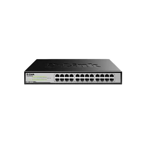D-LINK DES-1024C 24-PORT 10/100 MBPS UNMANAGED SWITCH