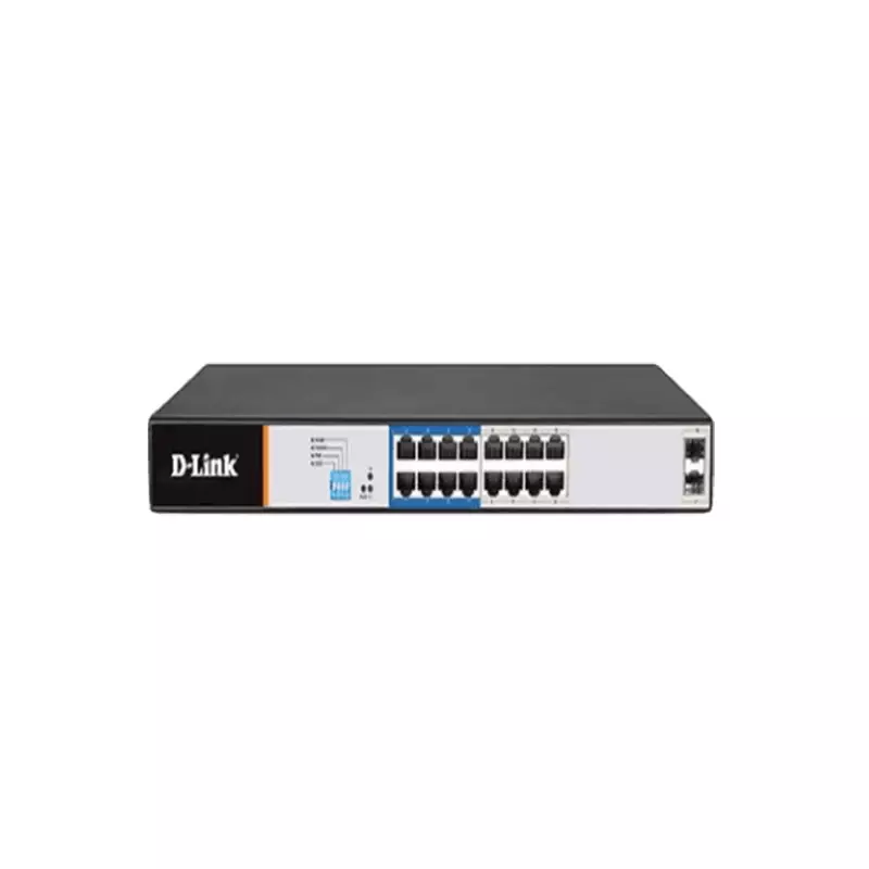 D-LINK DGS-F1018P-E 18 PORT UNMANAGED POE SWITCH