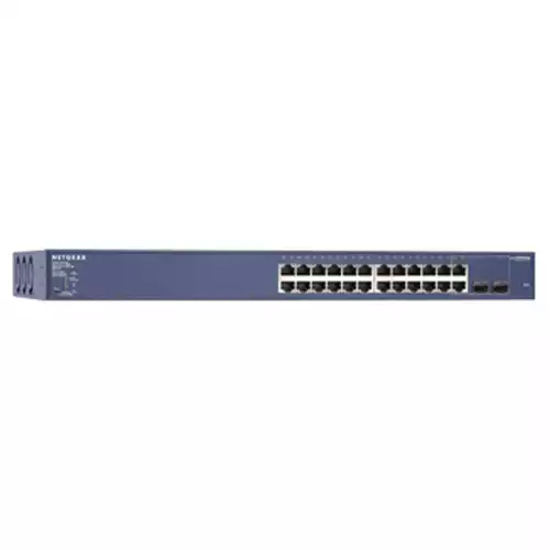 Netgear GS724TP 24-Port Gigabit Ethernet PoE Smart Managed Pro Switch with 2 SFP Ports