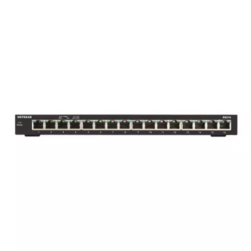 Netgear GS316 16-Port Gigabit Rackmount SOHO Ethernet Switch