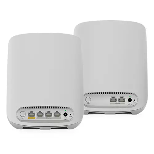 Netgear Orbi RBK352 AX1800 1800Mbps Dual Band Gigabit Wi-Fi 6 Router - 1