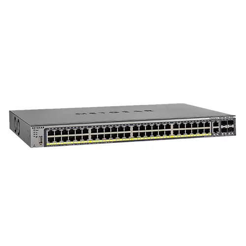 Netgear M4100 50‐Port 50G PoE+ and 4xSFP Managed Switch - 2