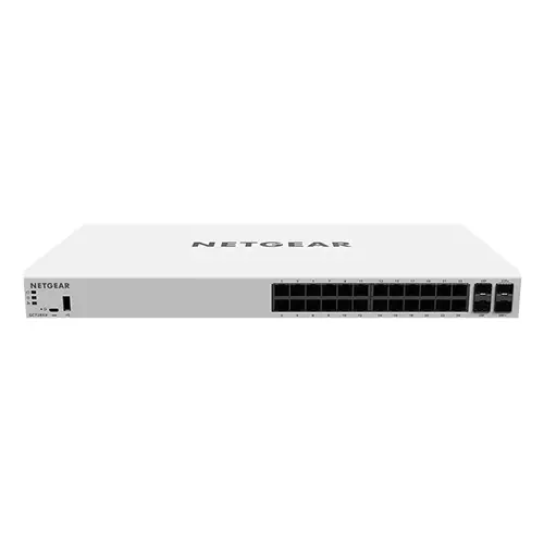 Netgear GC728XP 24 Port Gigabit Copper POE Managed Switch - 1