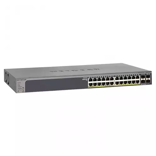 Netgear GS728TP 24 + 4 SFP Port Pro Safe Gigabit PoE Manage Switch - 2
