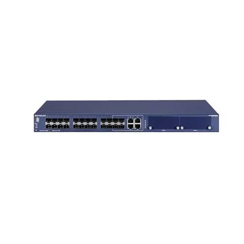 Netgear GSM7328FS 24 Port Pro Safe Gigabit Fiber Stack able L3 Managed Switch - 1