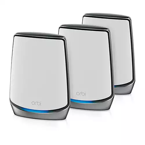 NETGEAR ORBI RBK853 AX6000 WIRELESS TRI-BAND GIGABIT MESH WI-FI SYSTEM (3-PACK)