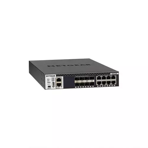 Netgear M4300-8X8F: 16-Port 10Gb Stackable Managed Switch - 1