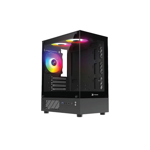 Xtreme M95B Mini-Tower M-ATX Case (Black)