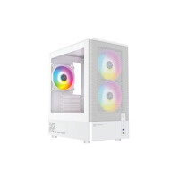 XTREME M31W M-ATX  Case Tempered Glass With 3 RGB Fans