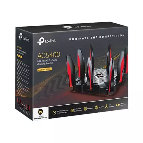 TP-Link Archer C5400X AC5400 Wireless Tri-Band Gaming 8 Antenna Router-gallery-3