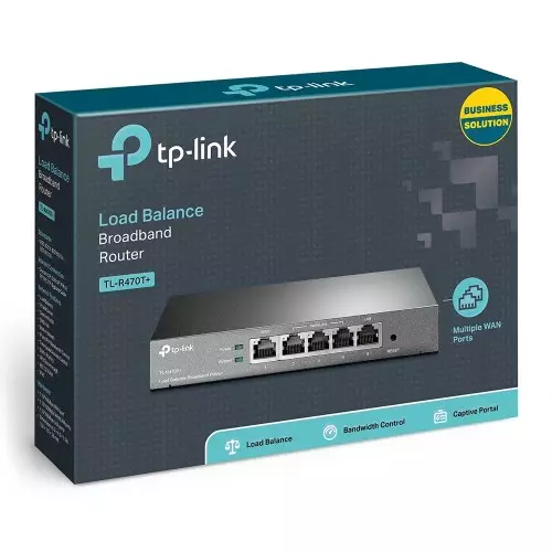TP-Link TL-R470T+ 5 Port Multi-Wan Load Balance Router - 2