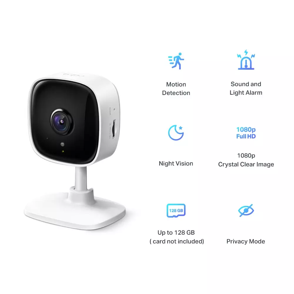 TP-Link Tapo C100 Home Security Wi-Fi IP 1080p Camera-gallery-3