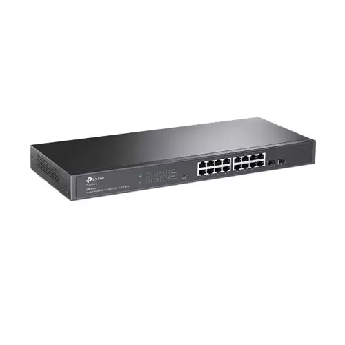 Tp-Link TL-SG2218 JetStream 16-Port Gigabit Smart Switch with 2 SFP Slots - 1