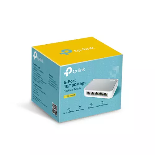 Tp-Link TL-SF1005D V15 5-Port Desktop Switch - 2