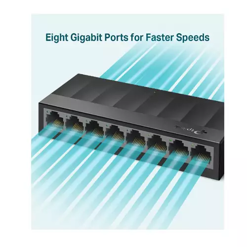 Tp-Link LS1008G V2 8-Port Desktop Switch - 1
