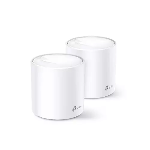 TP-Link Deco X60 AX3000 Wi-Fi 6 Mesh Router (2-pack)