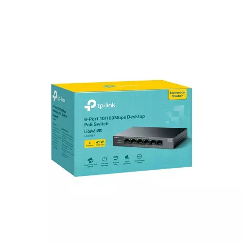TP-Link LS106LP 6 Port Unmanaged Desktop Switch-2