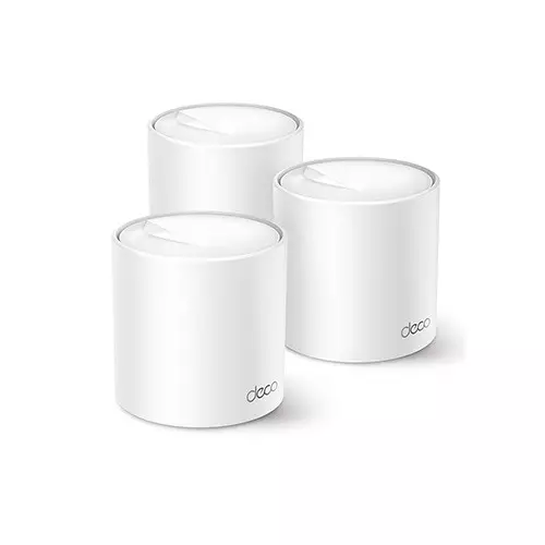 TP-Link Deco X50 AX3000 3000Mbps Gigabit Dual-Band Wi-Fi 6 Mesh Router (3-Pack)